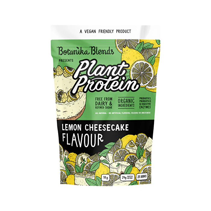 Botanika Blends Plant Protein Lemon Cheesecake 1kg - Olabens