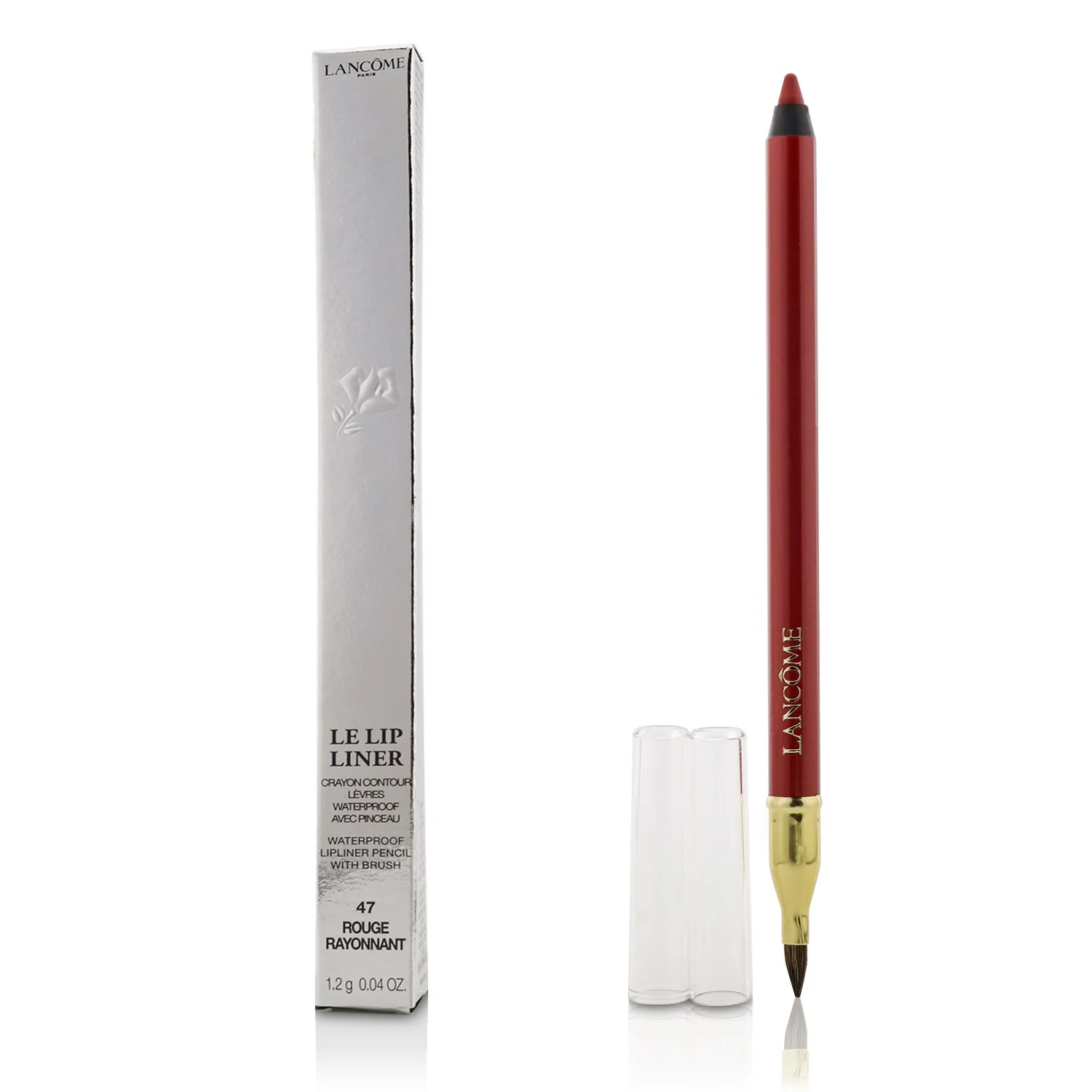 Lancome Le Lip Liner Waterproof Lip Pencil With Brush - #47 Rayonnant  1.2g/0.04oz - Olabens