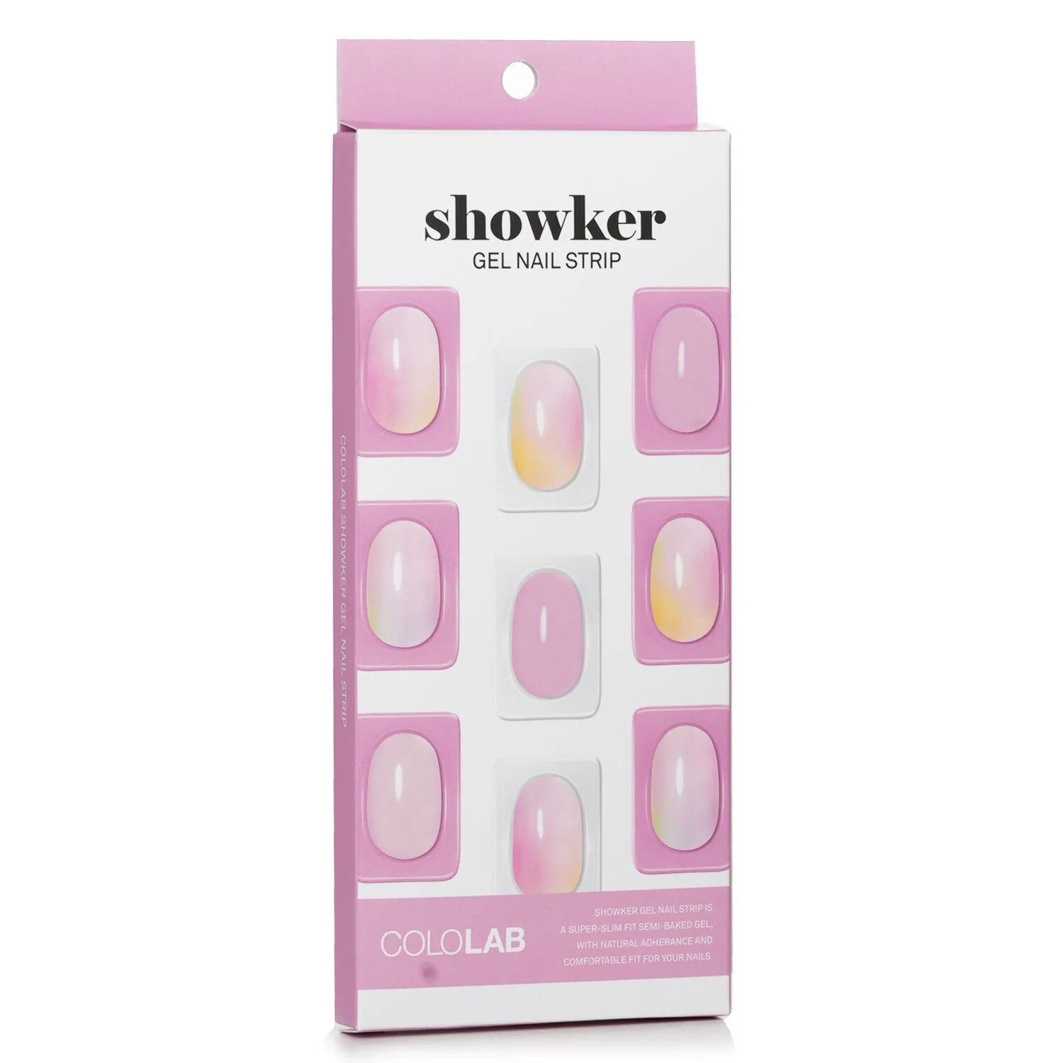 Cololab Showker Gel Nail Strip # CNG803 Twinkle Moonlight  1pcs - Olabens