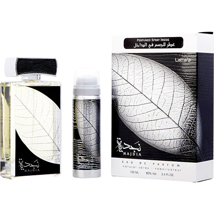 Lattafa Najdia Eau De Parfum Spray Plus Deodorant 3.4 oz 100ml/3.4oz - Olabens