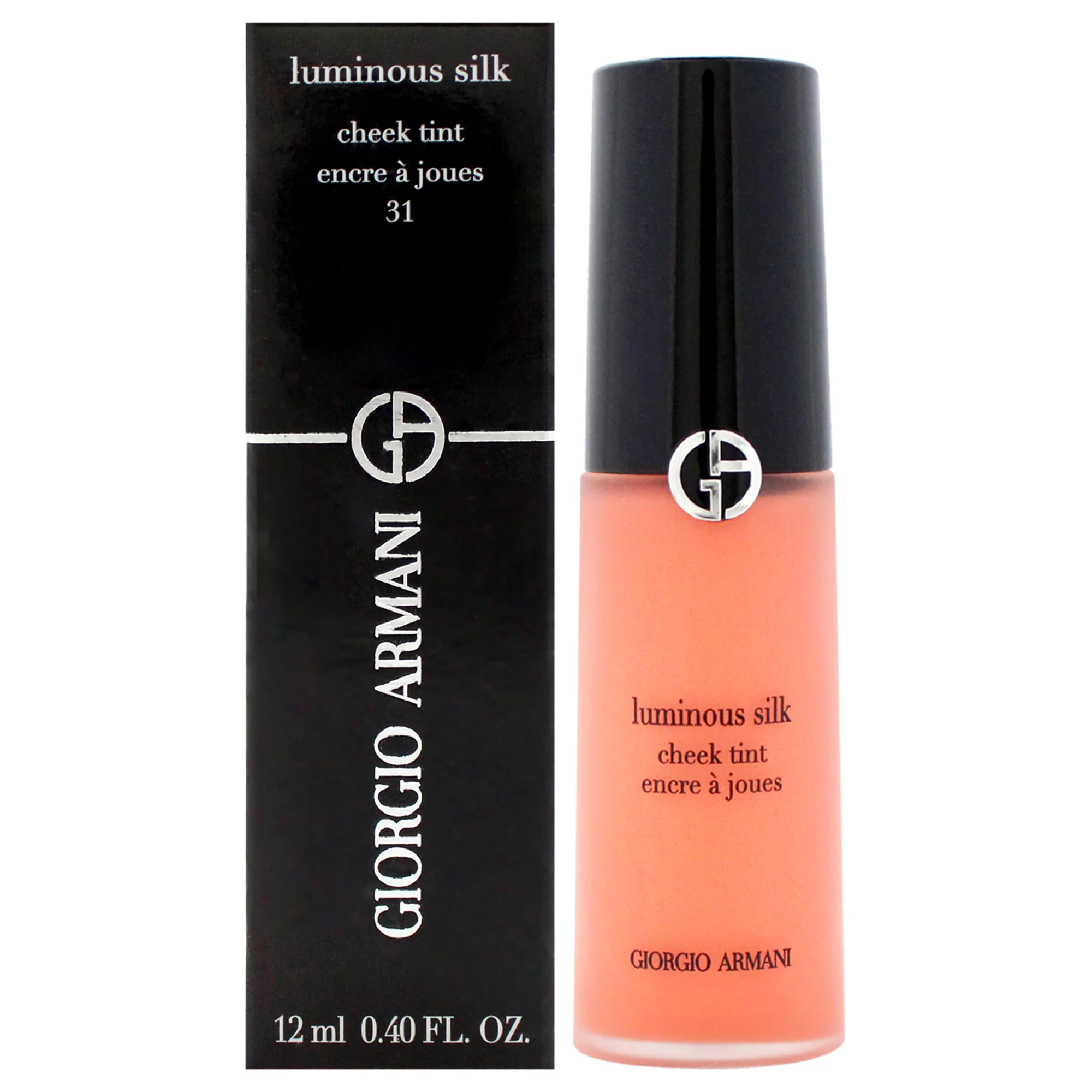 Luminous Silk Cheek Tint - 31 Vivid Coral by Giorgio Armani for Women - 0.6 oz Blush - Olabens