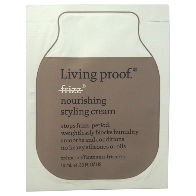 Living Proof No Frizz Nourishing Styling Cream by Living Proof for Unisex - 0.33 oz Cream - Olabens