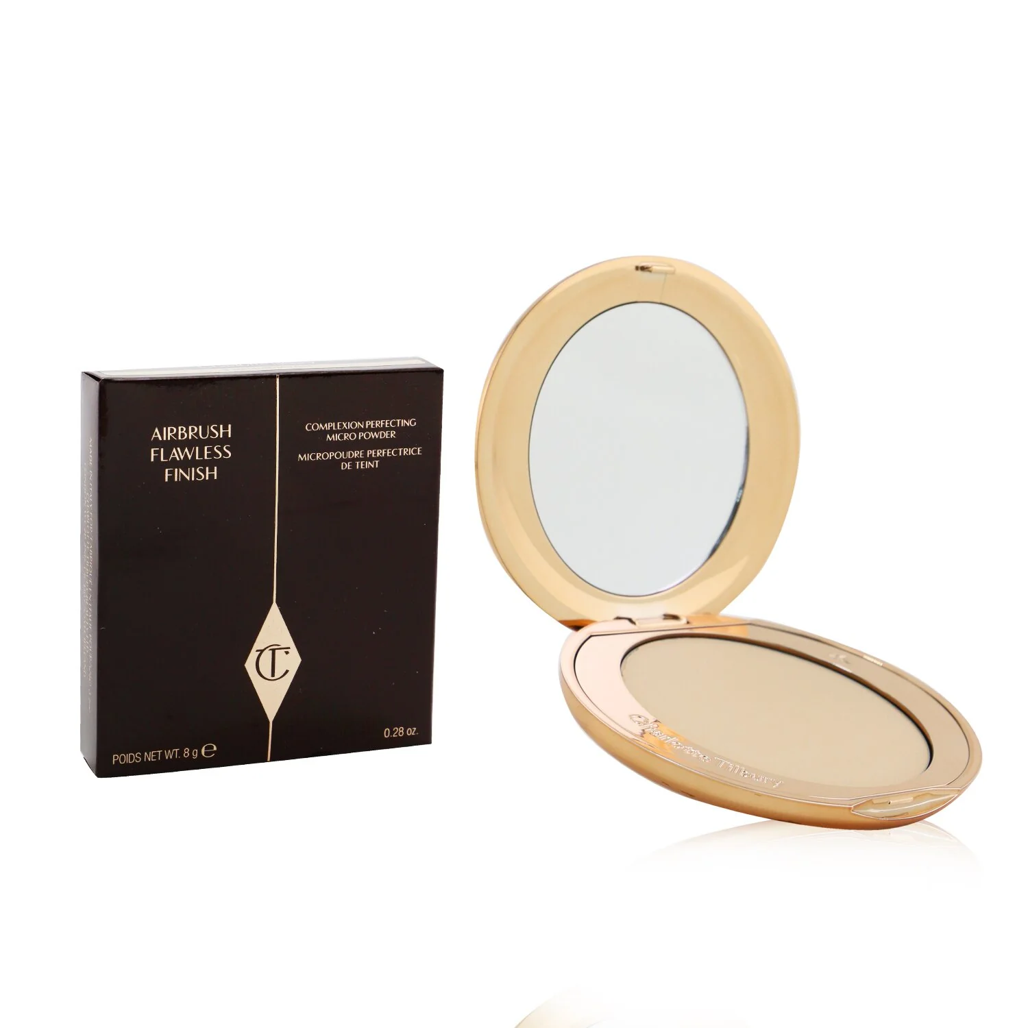 Charlotte Tilbury Airbrush Flawless Finish Powder - # 02 Medium  8g/0.28oz - Olabens