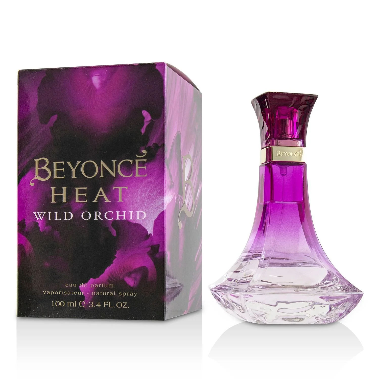 Beyonce Heat Wild Orchid Eau De Parfum Spray  100ml/3.4oz - Olabens