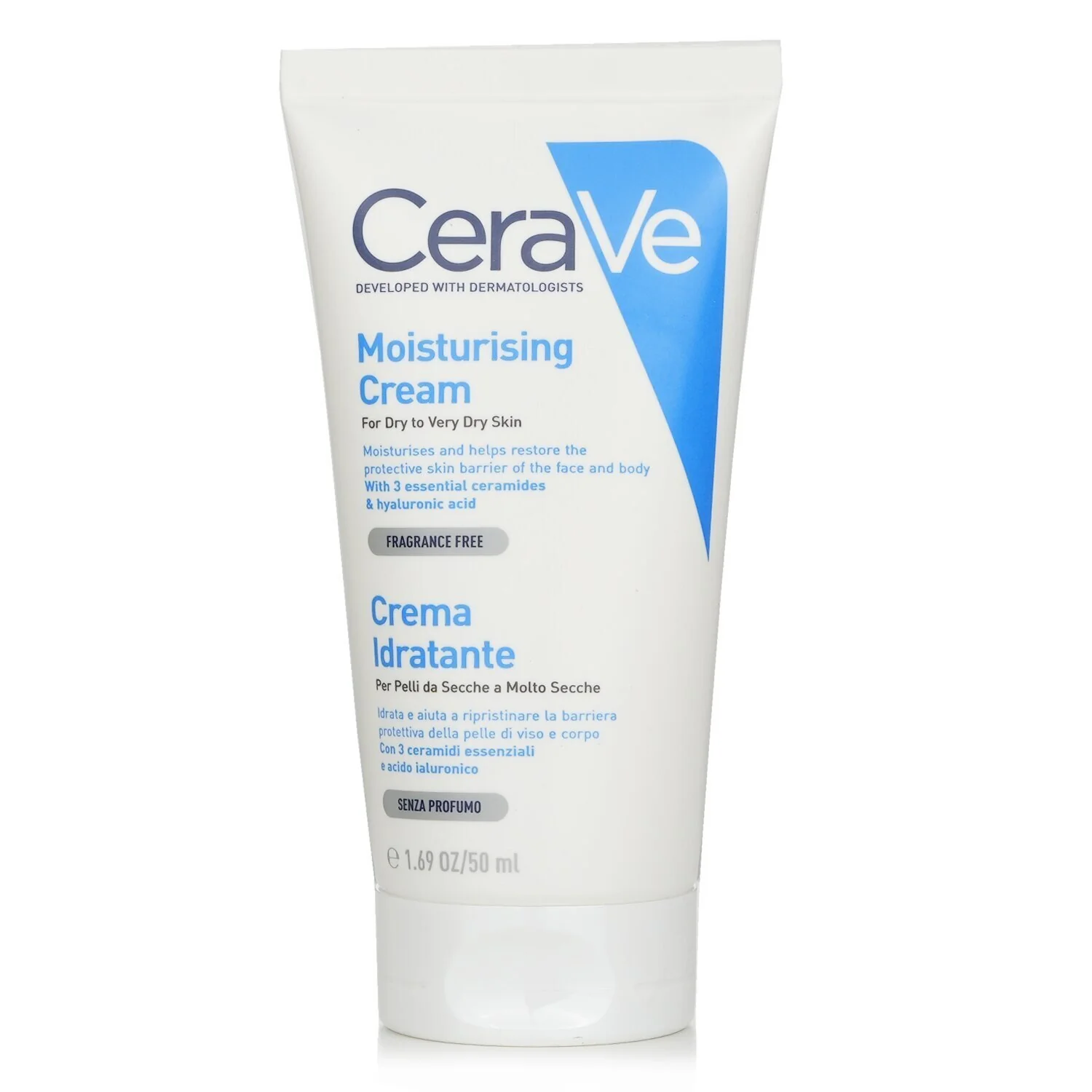 CeraVe Cerave Moisturising Cream For Dry to Very Dry Skin  50ml/1.69oz - Olabens
