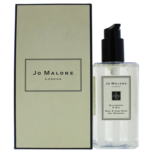 Jo Malone Blackberry and Bay Hand and Body Wash by Jo Malone for Unisex - 8.4 oz Body Wash - Olabens