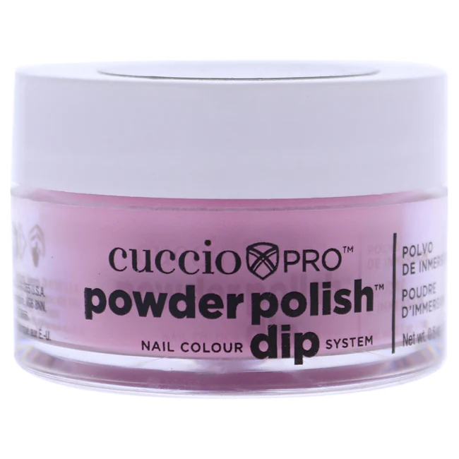 Pro Powder Polish Nail Colour Dip System - Pink by Cuccio Colour for Women - 0.5 oz Nail Powder - Olabens