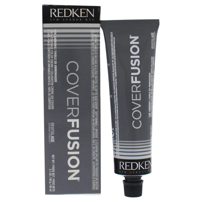 Redken Cover Fusion Low Ammonia - 9NGI Natural Gold Iridescent by Redken for Unisex - 2 oz Hair Color - Olabens