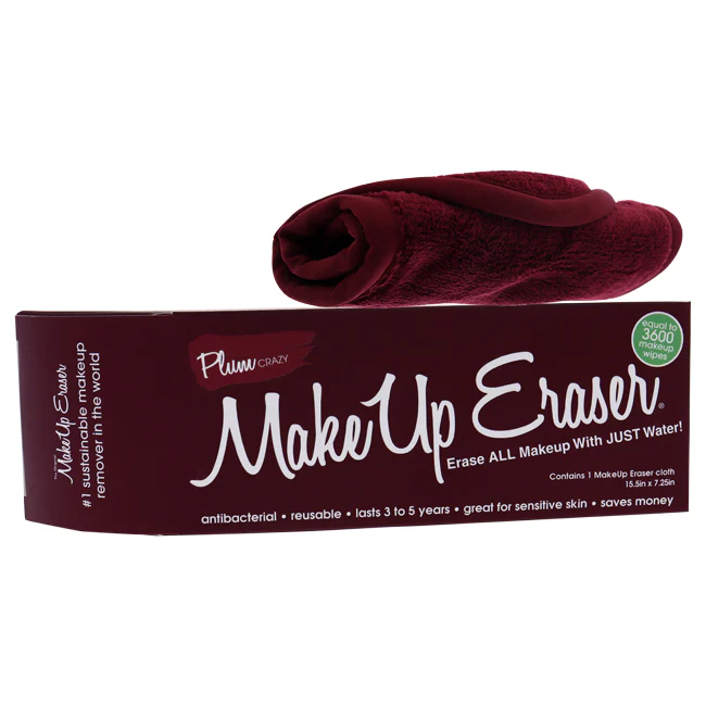 MakeUp Eraser Makeup Remover Cloth - Plum by MakeUp Eraser for Women - 1 Pc Cloth - Olabens