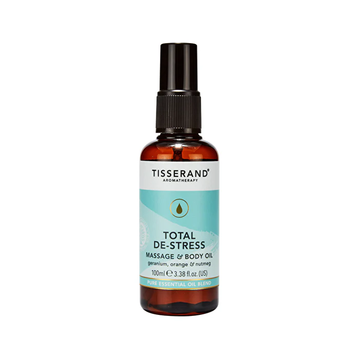 Tisserand Massage & Body Oil Total De-Stress 100ml - Olabens