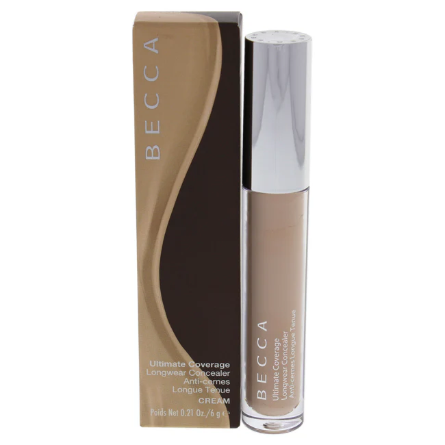 Ultimate Coverage Longwear Concealer - Cream by Becca for Women - 0.21 oz Concealer - Olabens