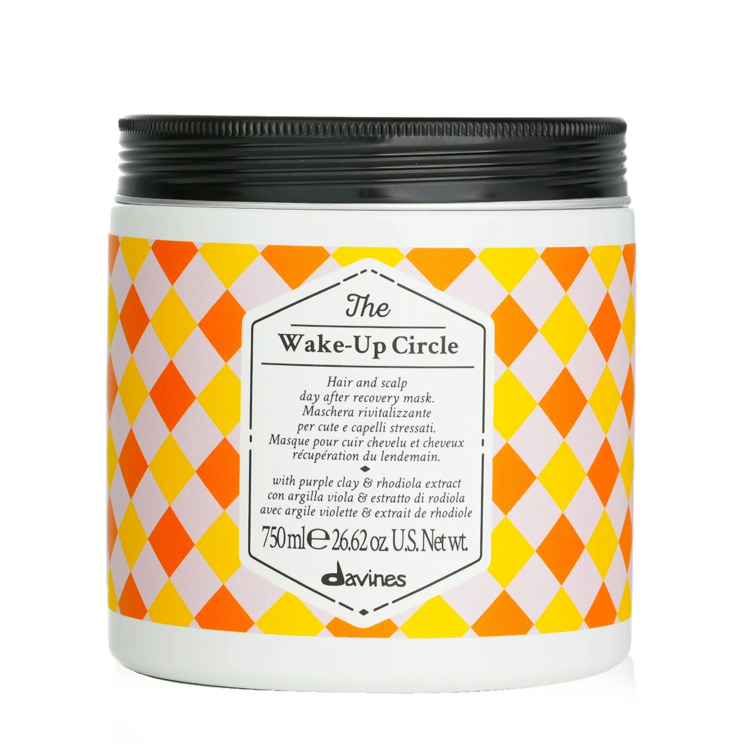Davines The Wake Up Circle Hair And Scalp Day After Recovery Mask (Salon Size)  750ml/26.62oz - Olabens