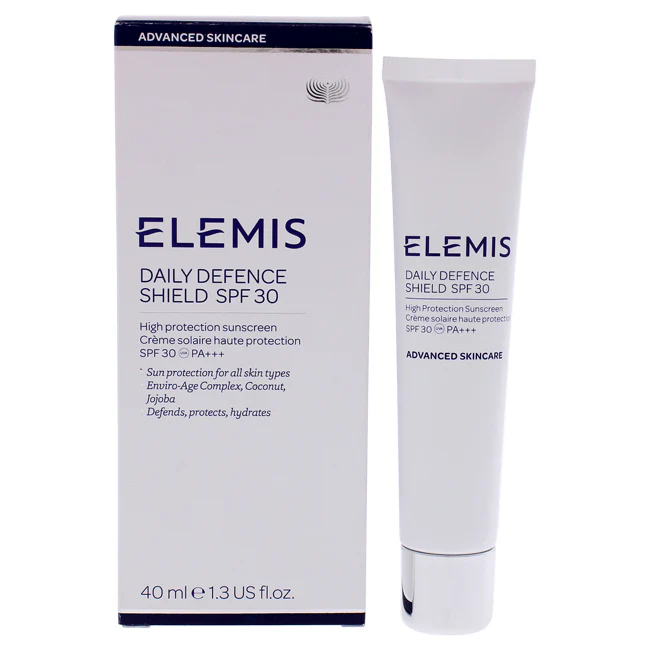 Elemis Daily Defence Shield SPF 30 by Elemis for Unisex - 1.4 oz Sunscreen - Olabens