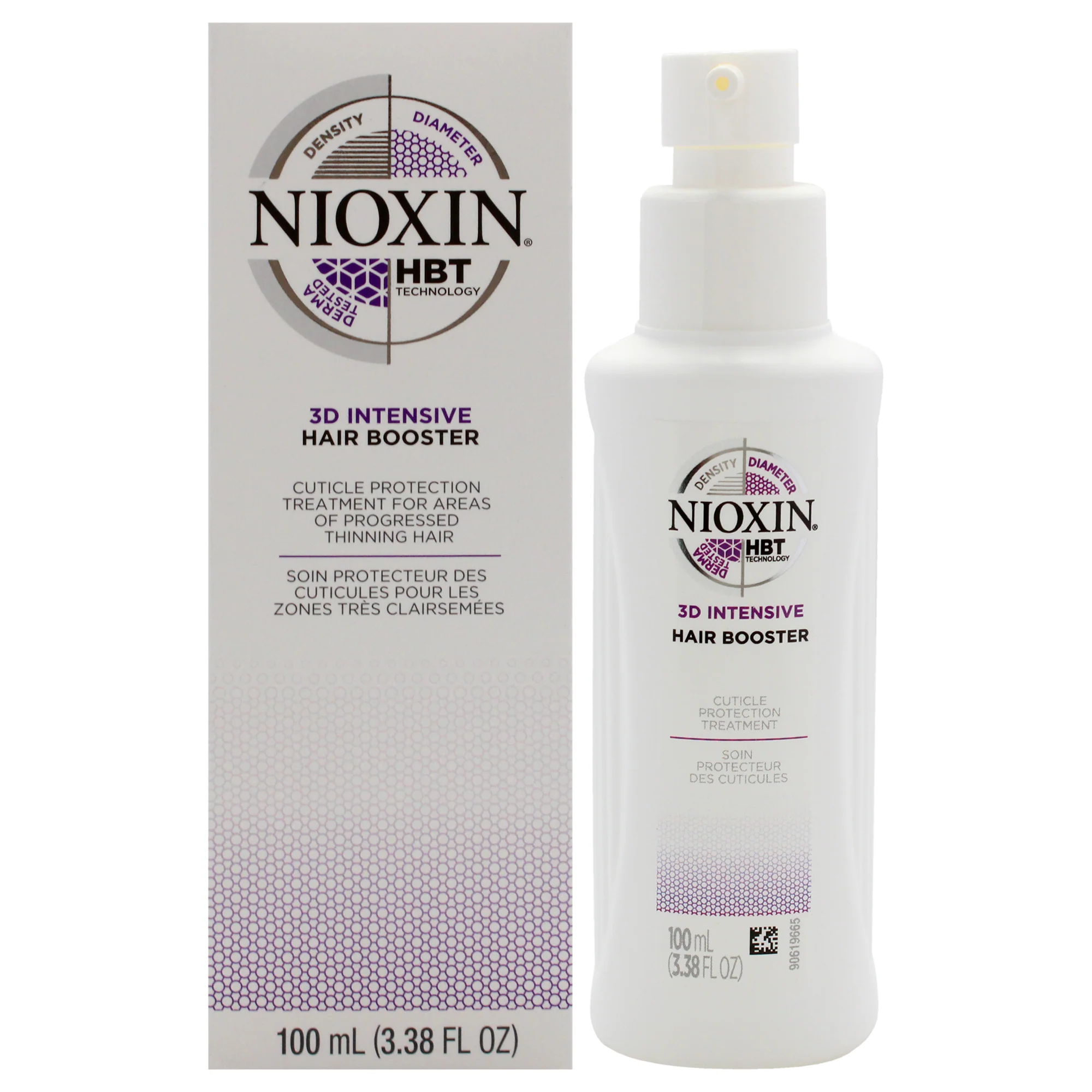 3D Intensive Therapy Hair Booster by Nioxin for Unisex - 3.38 oz Treatment - Olabens