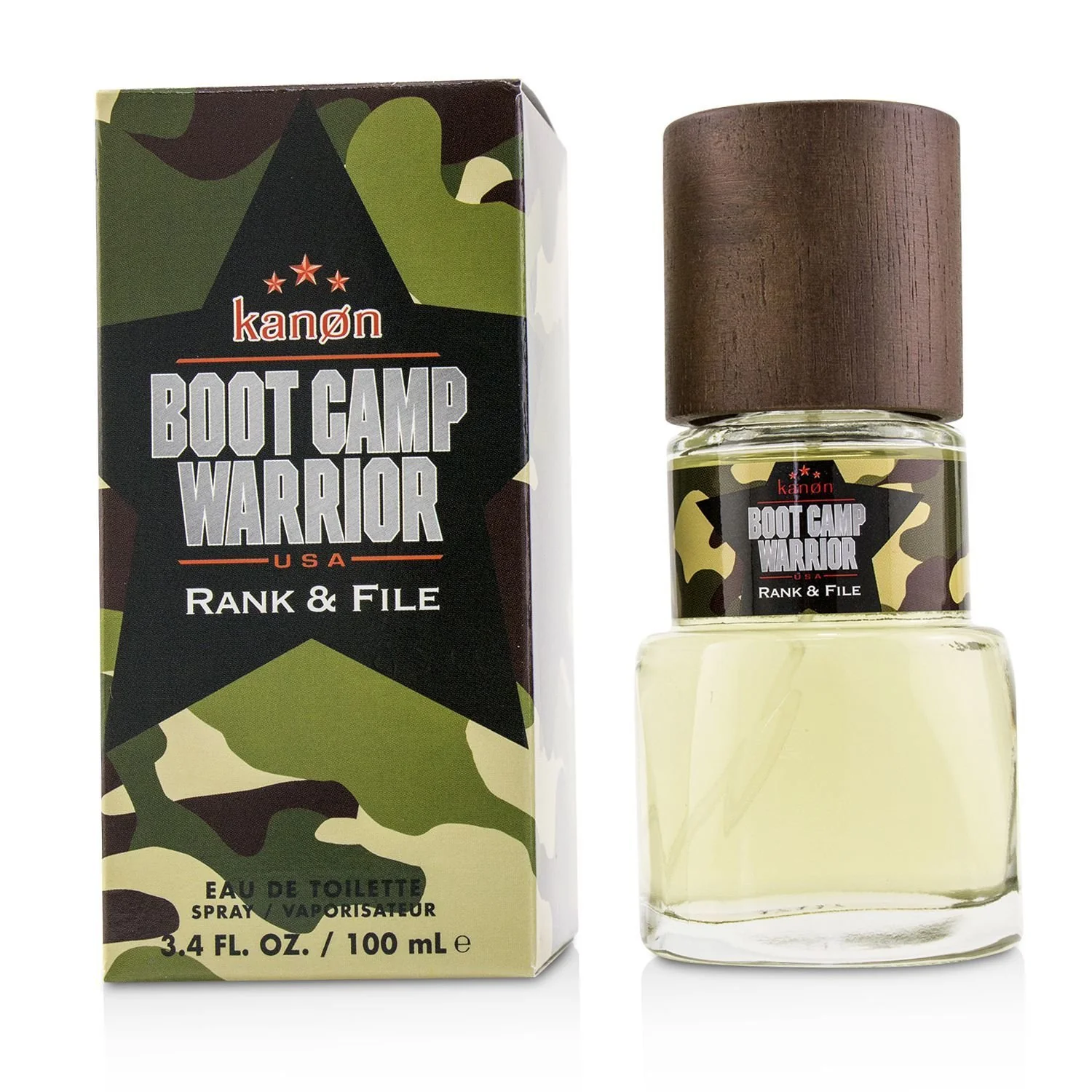 Kanon Boot Camp Warrior Desert Soldier Eau De Toilette Spray  100ml/3.4oz - Olabens