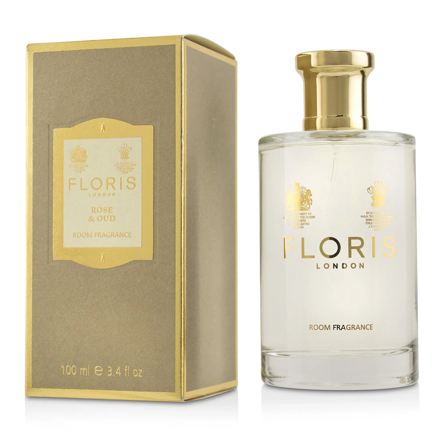 Floris Room Fragrance Spray - Rose & Oud  100ml/3.3oz - Olabens
