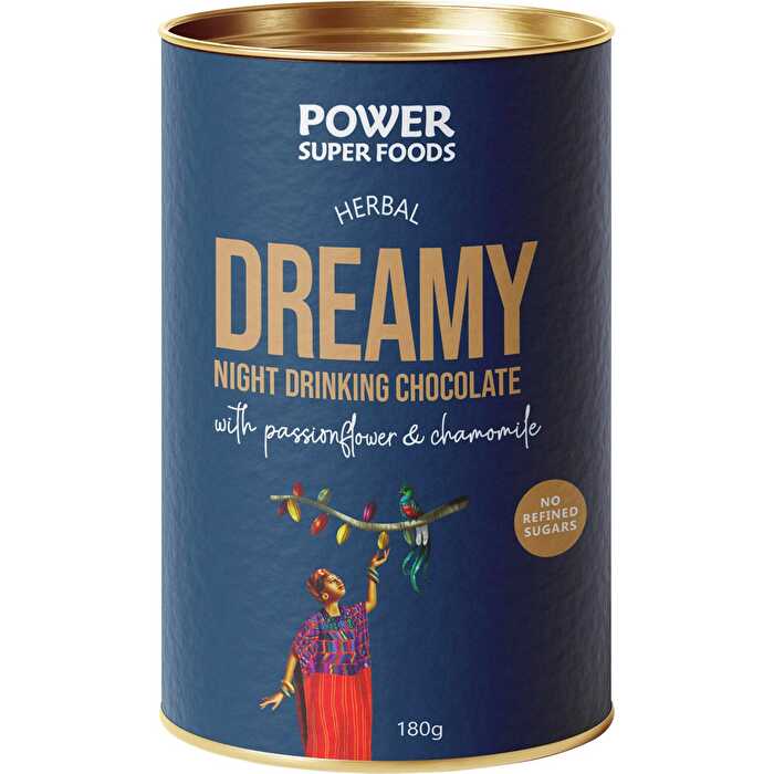 Power Super Foods Dreamy Night Drinking Chocolate 180g - Olabens