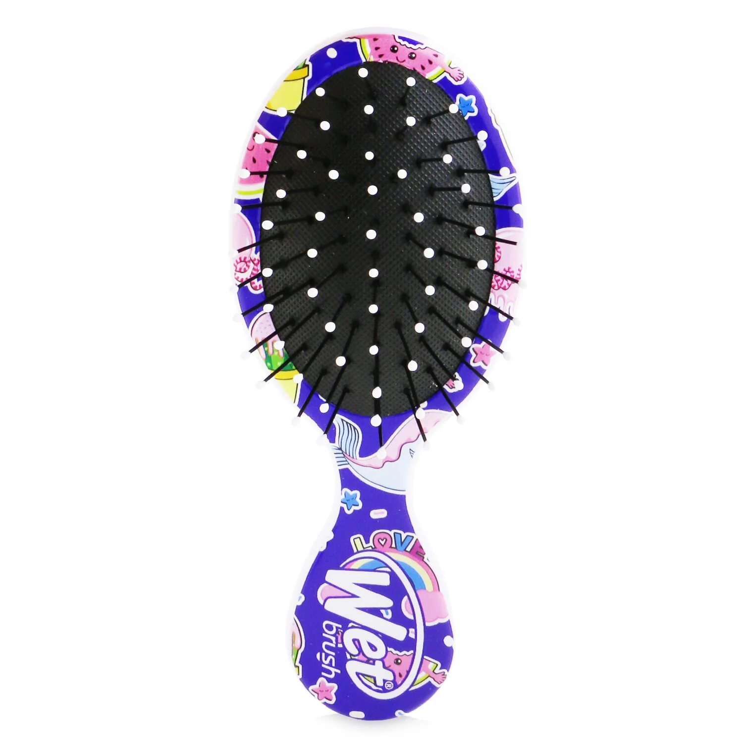 Wet Brush Mini Detangler Happy Hair - # Fantasy  1pc - Olabens