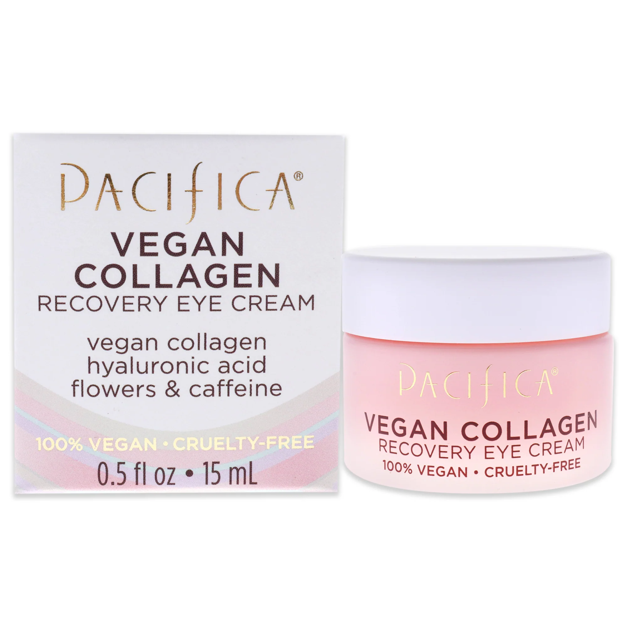 Pacifica Vegan Collagen Recovery Eye Cream by Pacifica for Women - 0.5 oz Cream - Olabens