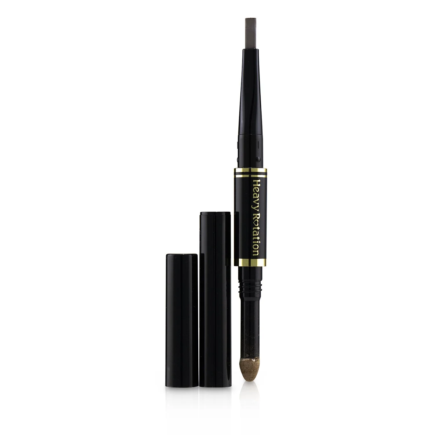 KISS ME Heavy Rotation Fit Fiber In Double Eyebrow Pencil - # 01 Natural Brown  0.39g/0.014oz - Olabens