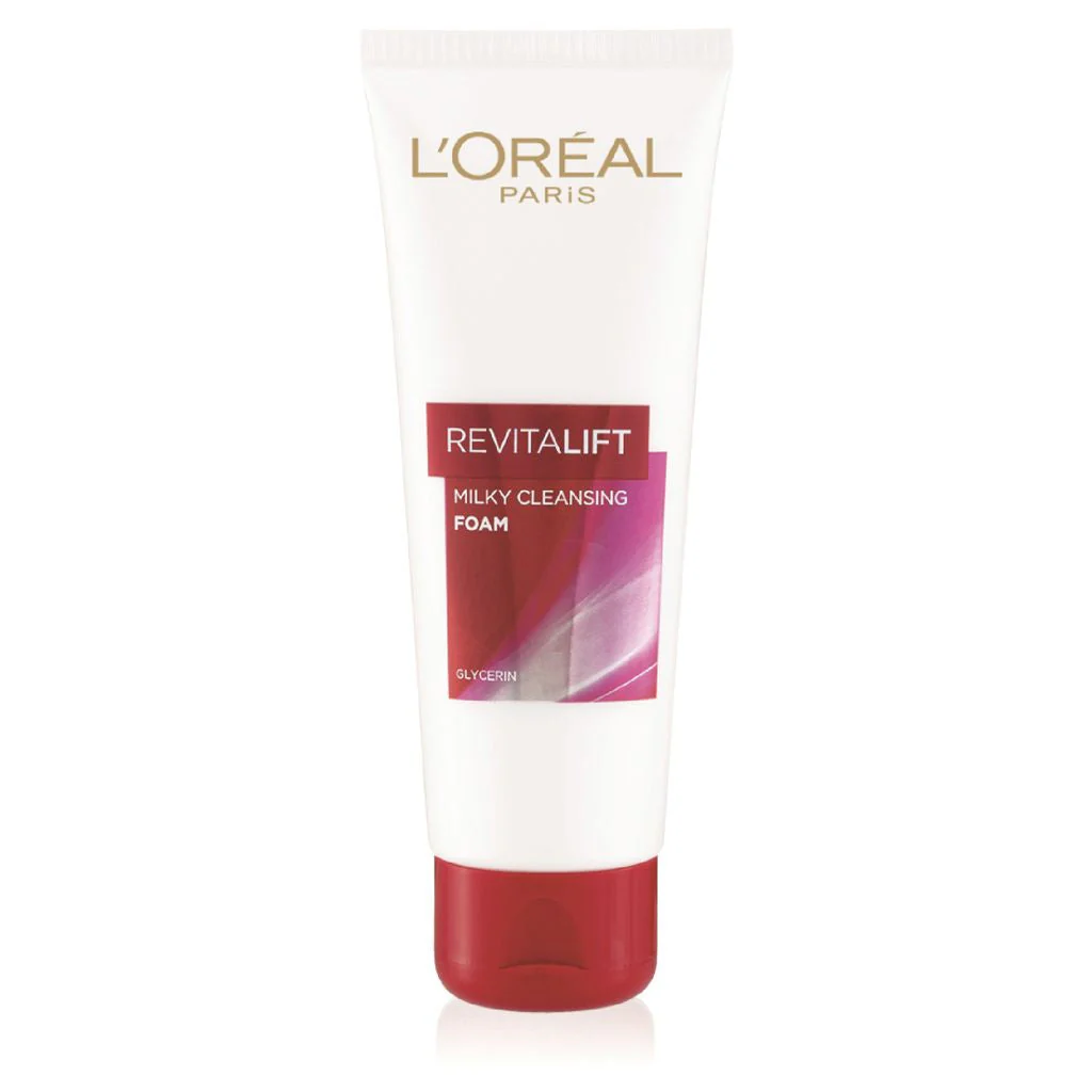 L'Oreal Paris Revitalift Milky Cleansing Foam 100ml - Olabens