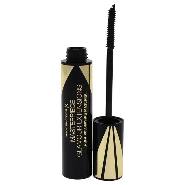 Max Factor Masterpiece Glamour Extensions 3-In-1 Mascara - Black by Max Factor for Women - 0.4 oz Mascara - Olabens