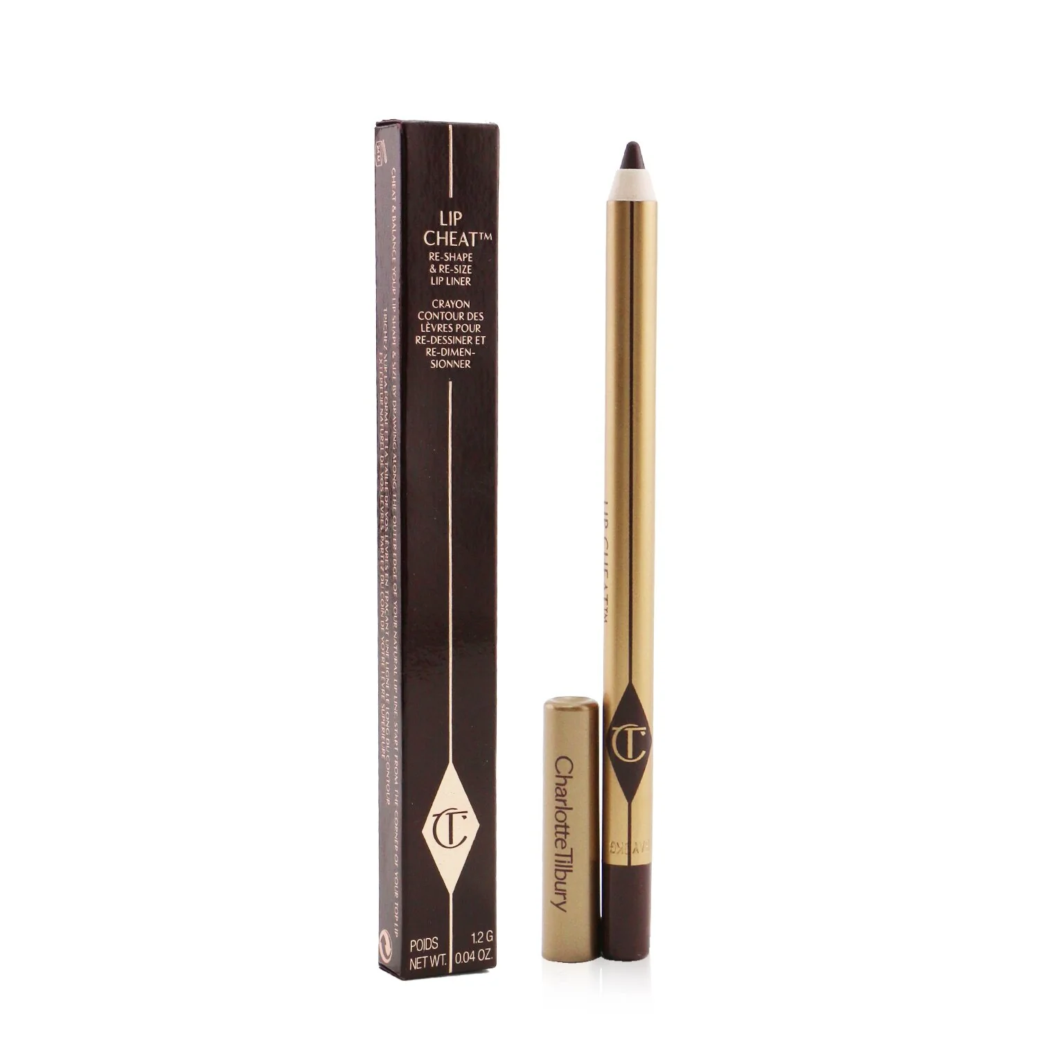 Charlotte Tilbury Lip Cheat Lip Liner Pencil - # Berry Naughty  1.2g/0.04oz - Olabens