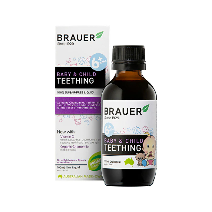 Brauer Baby & Child Teething Oral Liquid 100ml - Olabens
