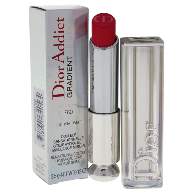 Christian Dior Dior Addict Gradient Lipstick - # 760 Fuchsia Twist by Christian Dior for Women - 0.12 oz Lipstick - Olabens