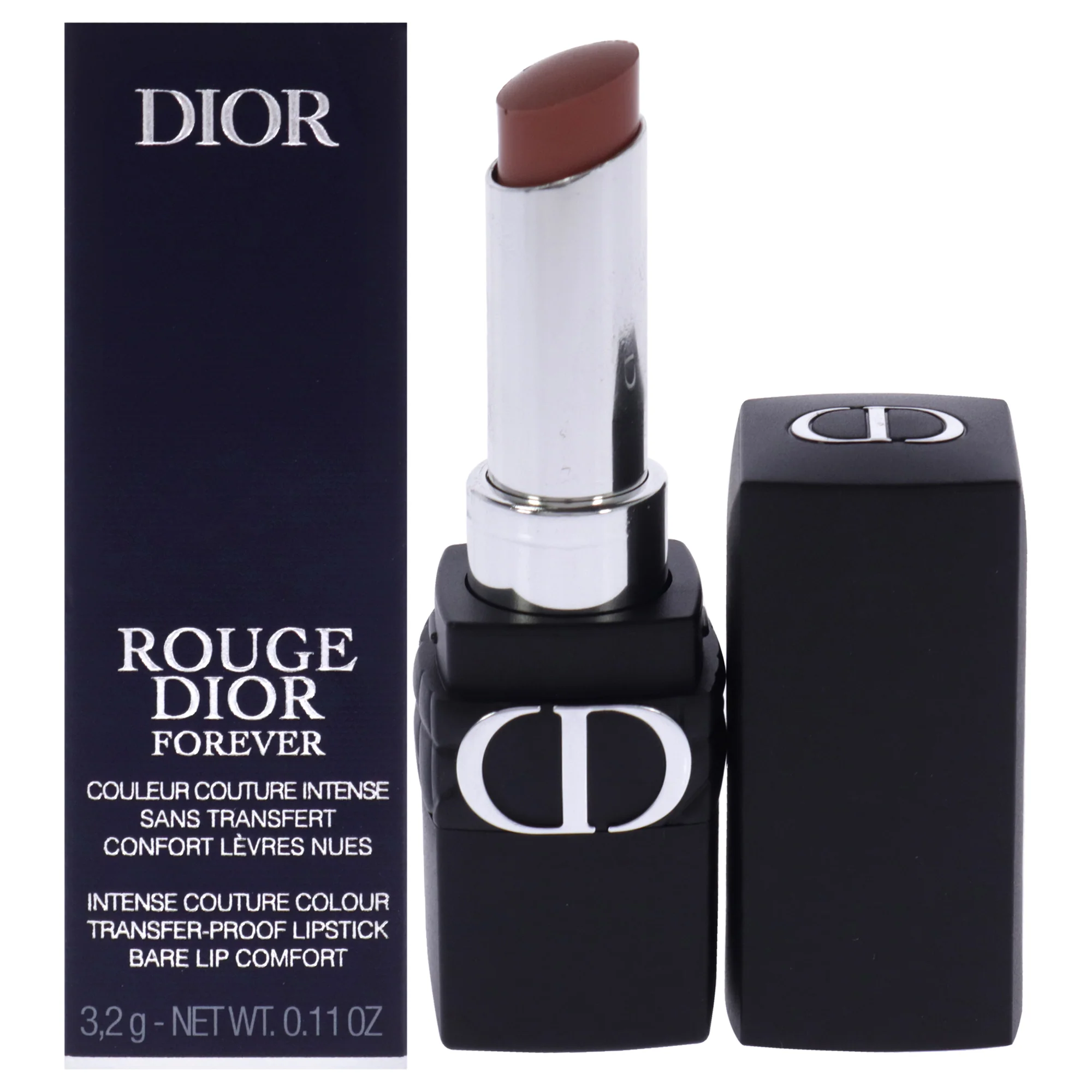 Christian Dior Rouge Forever Transfer Proof Lipstick - 200 Forever Nude by Christian Dior for Women - 0.11 oz Lipstick - Olabens