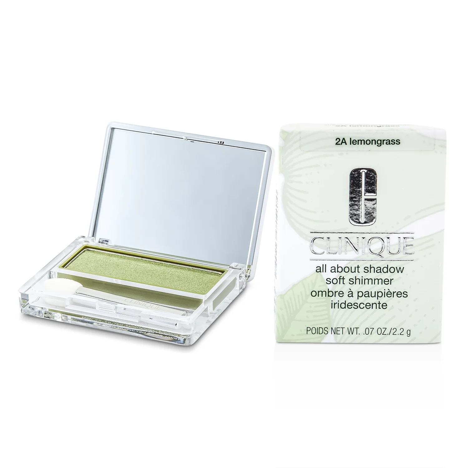 Clinique All About Shadow - # 2A Lemongrass (Soft Shimmer)  2.2g/0.07oz - Olabens