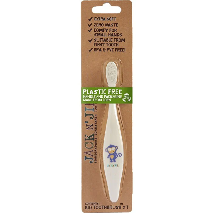 Jack N' Jill Bio Toothbrush Monkey - Olabens