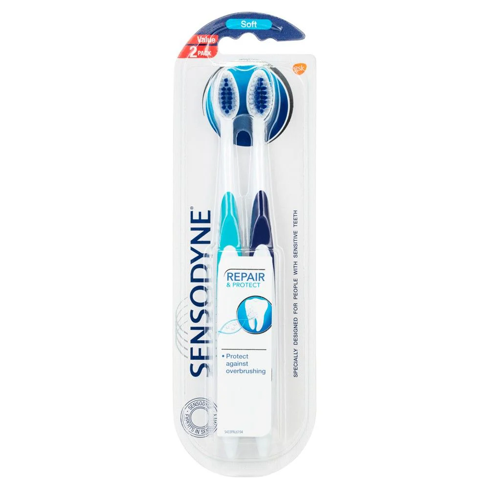 Sensodyne Repair & Protect Toothbrush Soft 2 Pack - Olabens