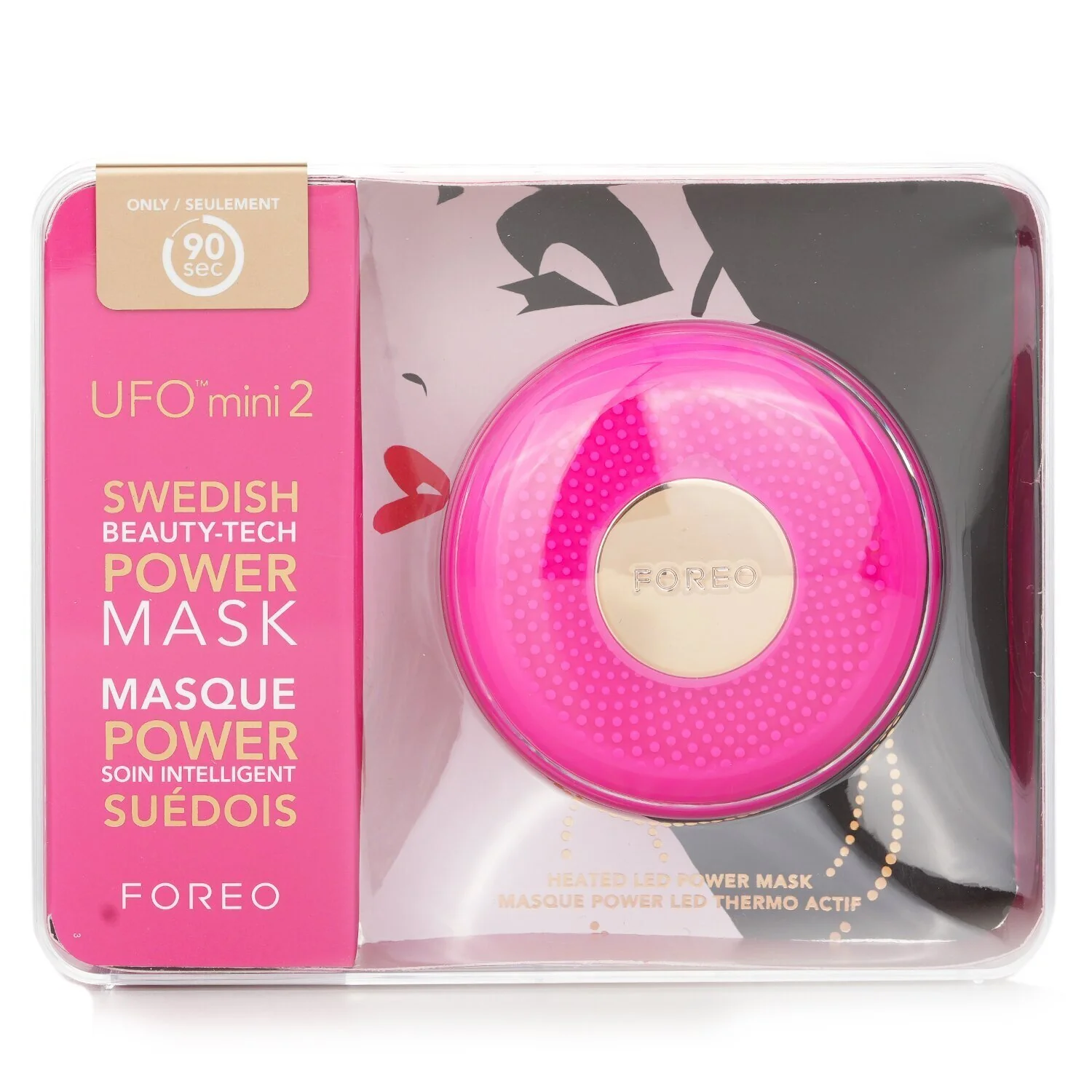 FOREO UFO Mini 2 Smart Mask Treatment Device - # Fuchsia  1pcs - Olabens