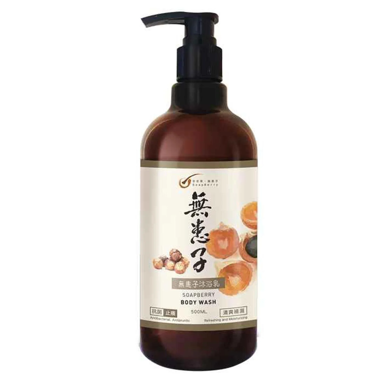 Soapberry Soapberry Body Wash 500ml  Fixed Size - Olabens