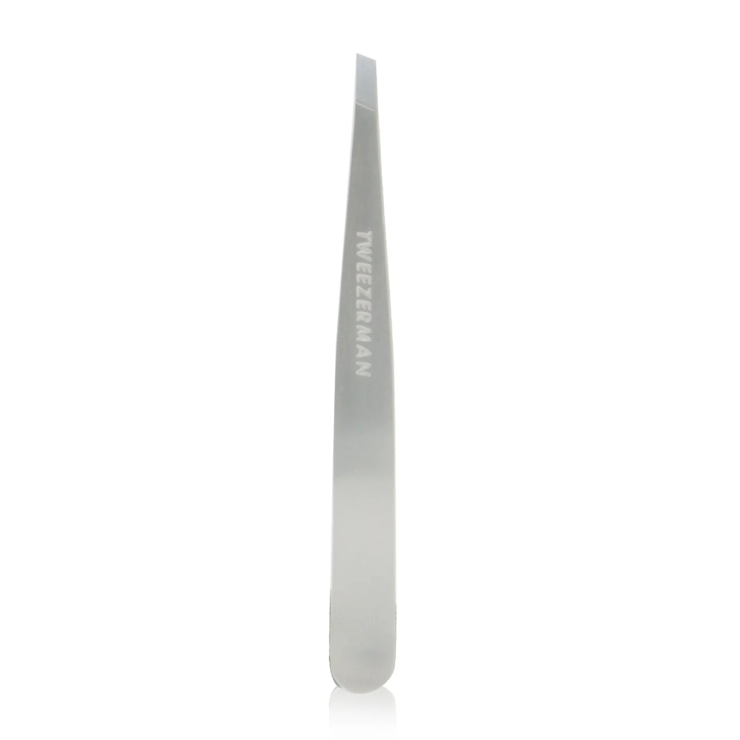 Tweezerman Slant Tweezer - Platinum Silver (Studio Collection) - Olabens