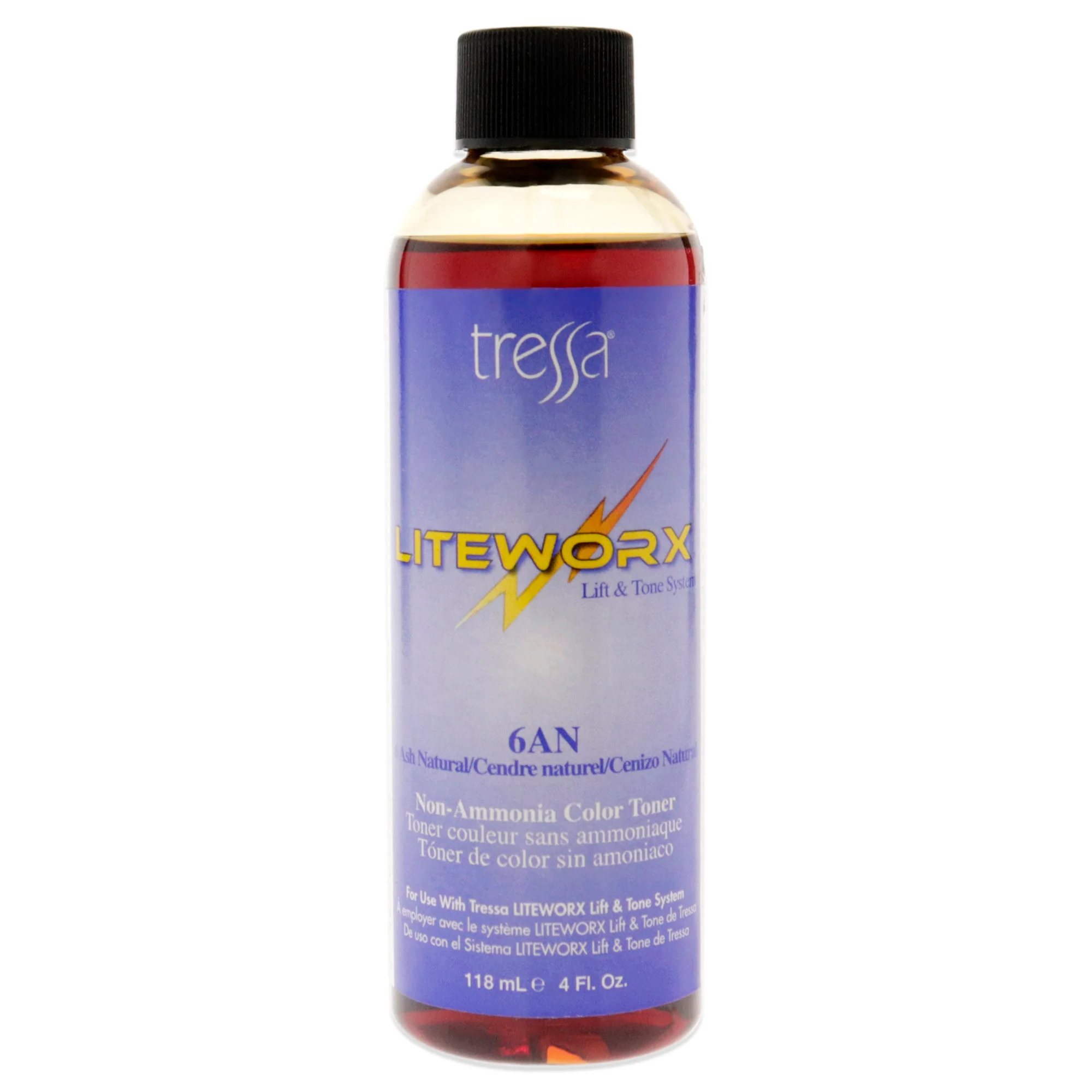 Liteworx Toner - 6AN Ash Natural by Tressa for Unisex - 4 oz Toner - Olabens