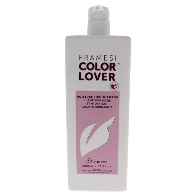 Framesi Color Lover Moisture Rich Shampoo by Framesi for Unisex - 33.8 oz Shampoo - Olabens