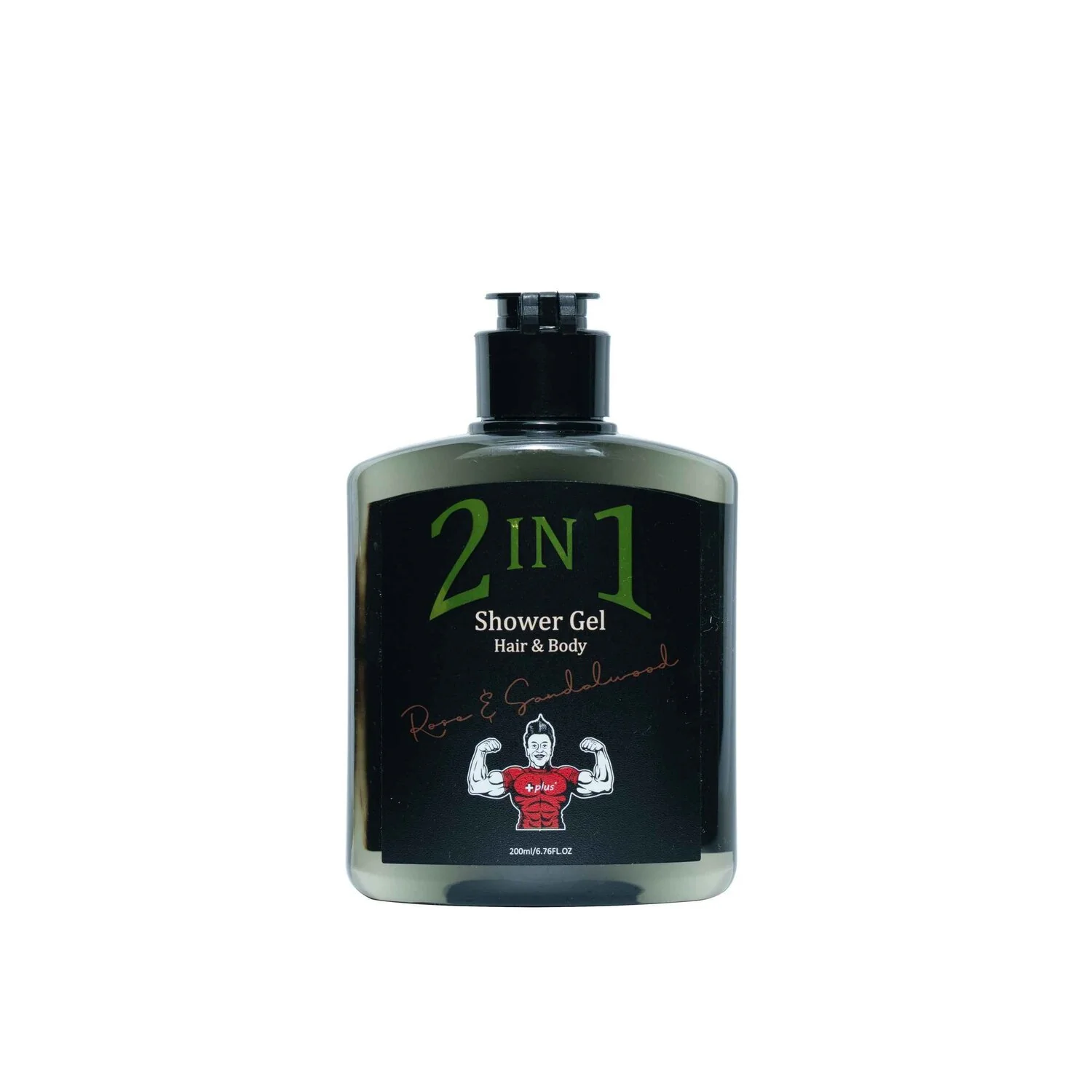 + Plus 2 in 1 Shower Gel (Hair & Body) 200ml  Fixed Size - Olabens