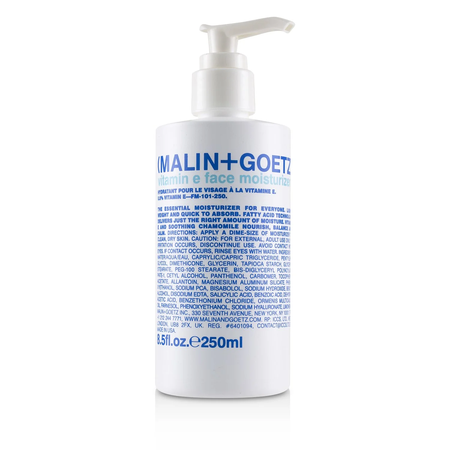 MALIN+GOETZ Vitamin E Face Moisturizer  250ml/8.5oz - Olabens