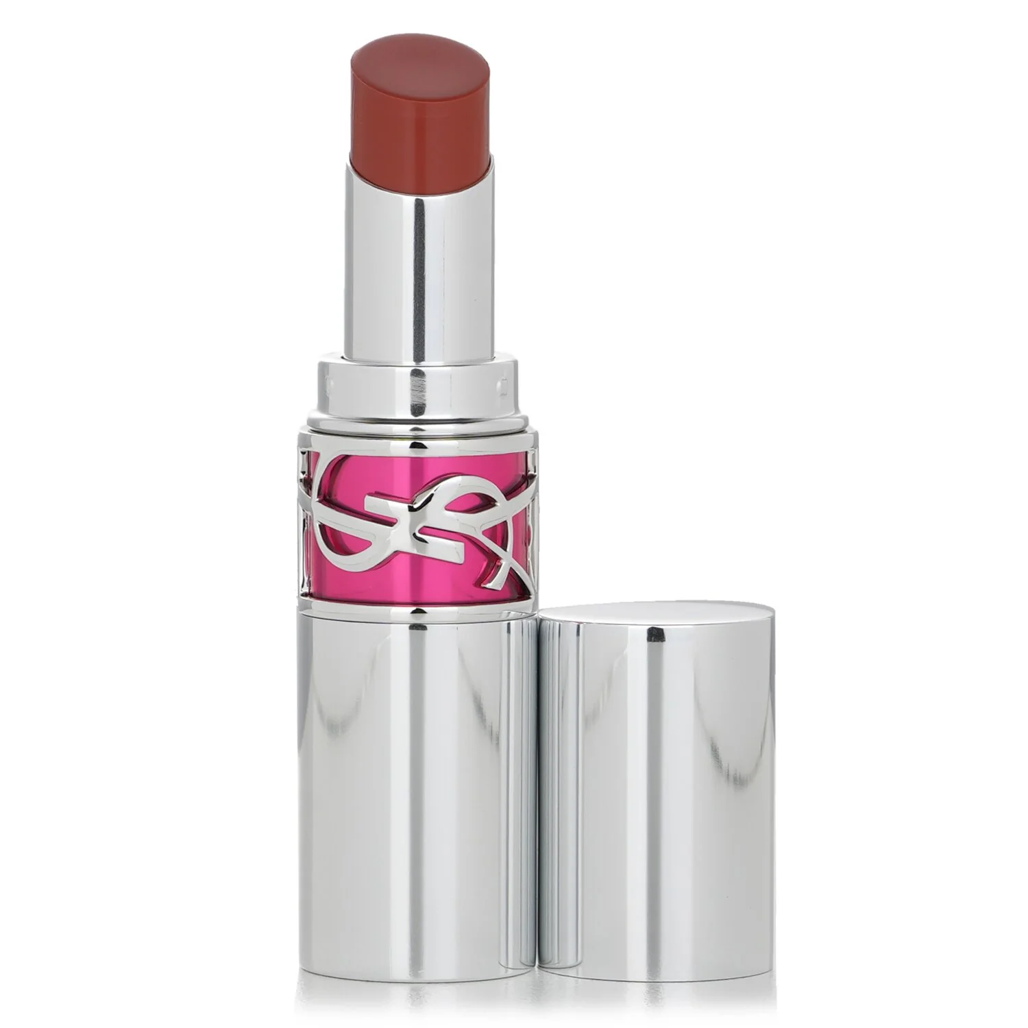 Yves Saint Laurent Rouge Volupte Candy Glaze Double Care Balm - # 4 Nude Pleasure  3.2g/0.11oz - Olabens