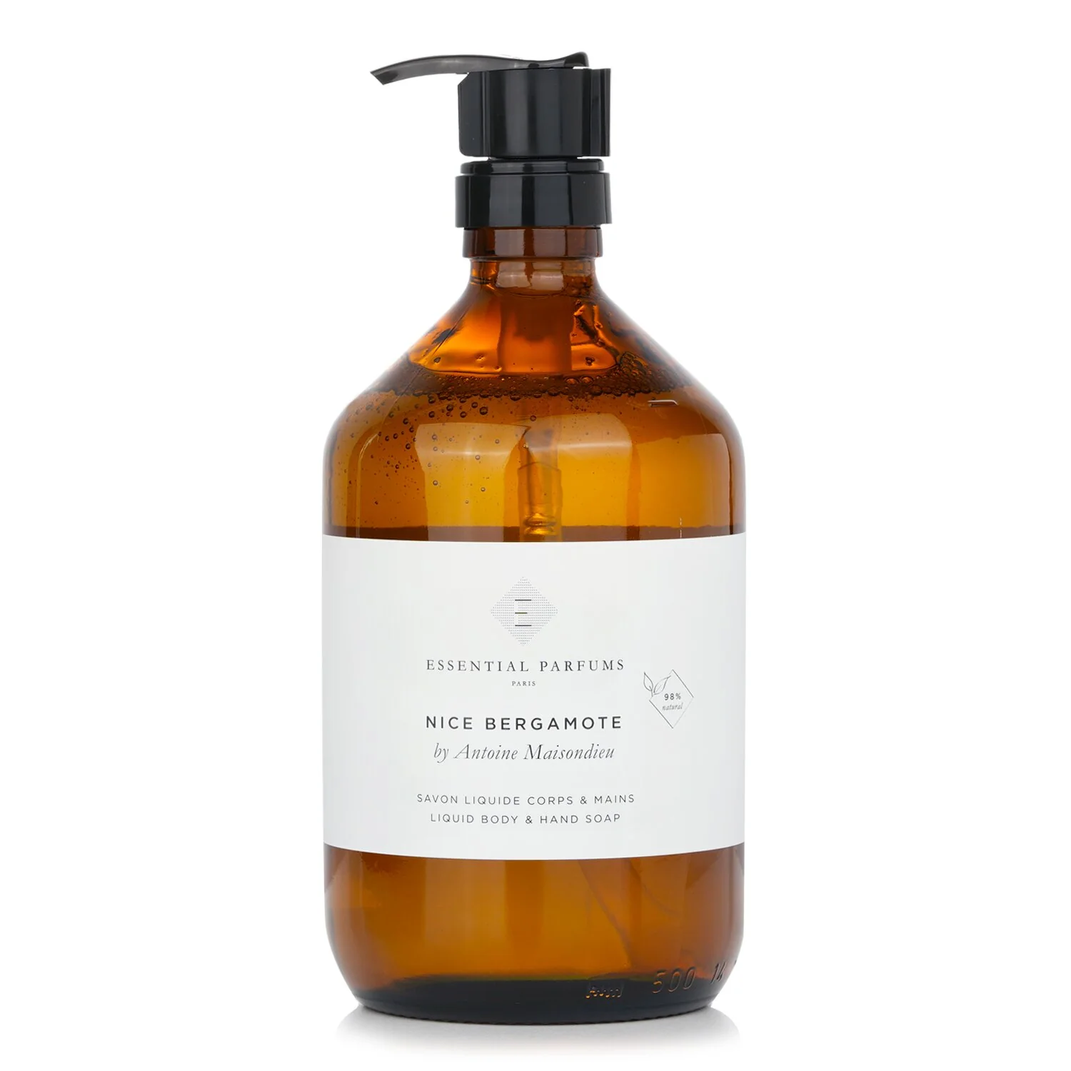 Essential Parfums Nice Bergamote by Antoine Maisondieu Liquid Body & Hand Soap  500ml/16.9oz - Olabens