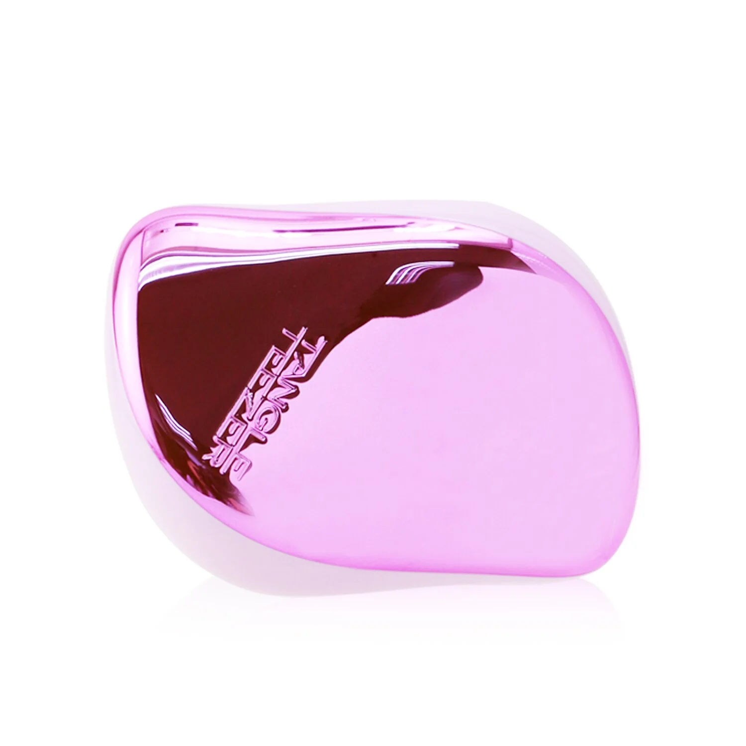Tangle Teezer Compact Styler On-The-Go Detangling Hair Brush - # Baby Pink Chrome  1pc - Olabens