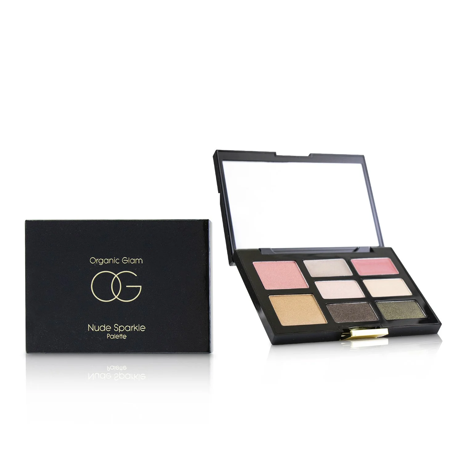 The Organic Pharmacy Organic Glam Nude Sparkle Palette  9.2g/0.32oz - Olabens
