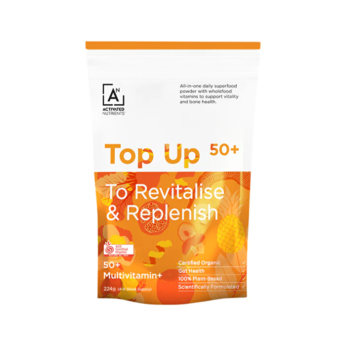 Activated Nutrients Top Up 50+ Multivitamin (To Revitalise & Replenish) 224g - Olabens