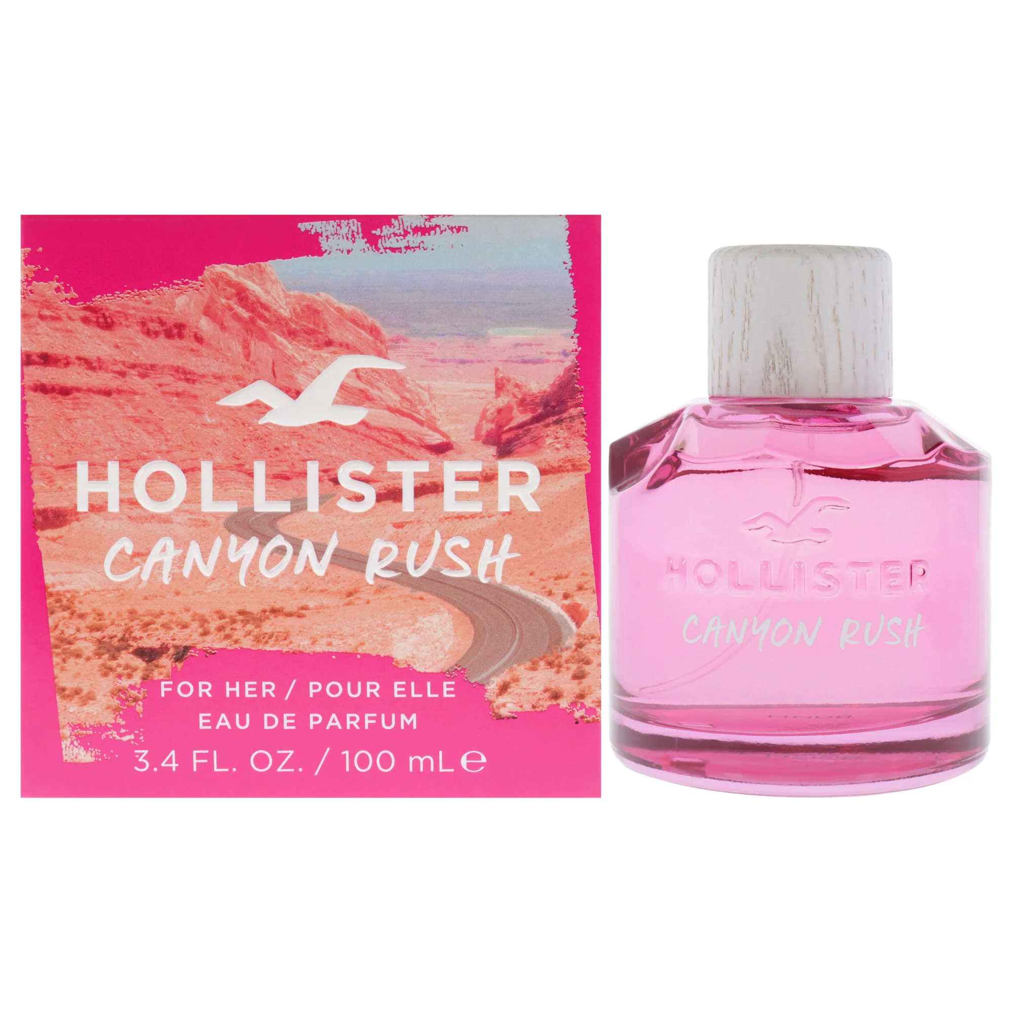 Canyon Rush by Hollister for Women - 3.4 oz EDP Spray - Olabens