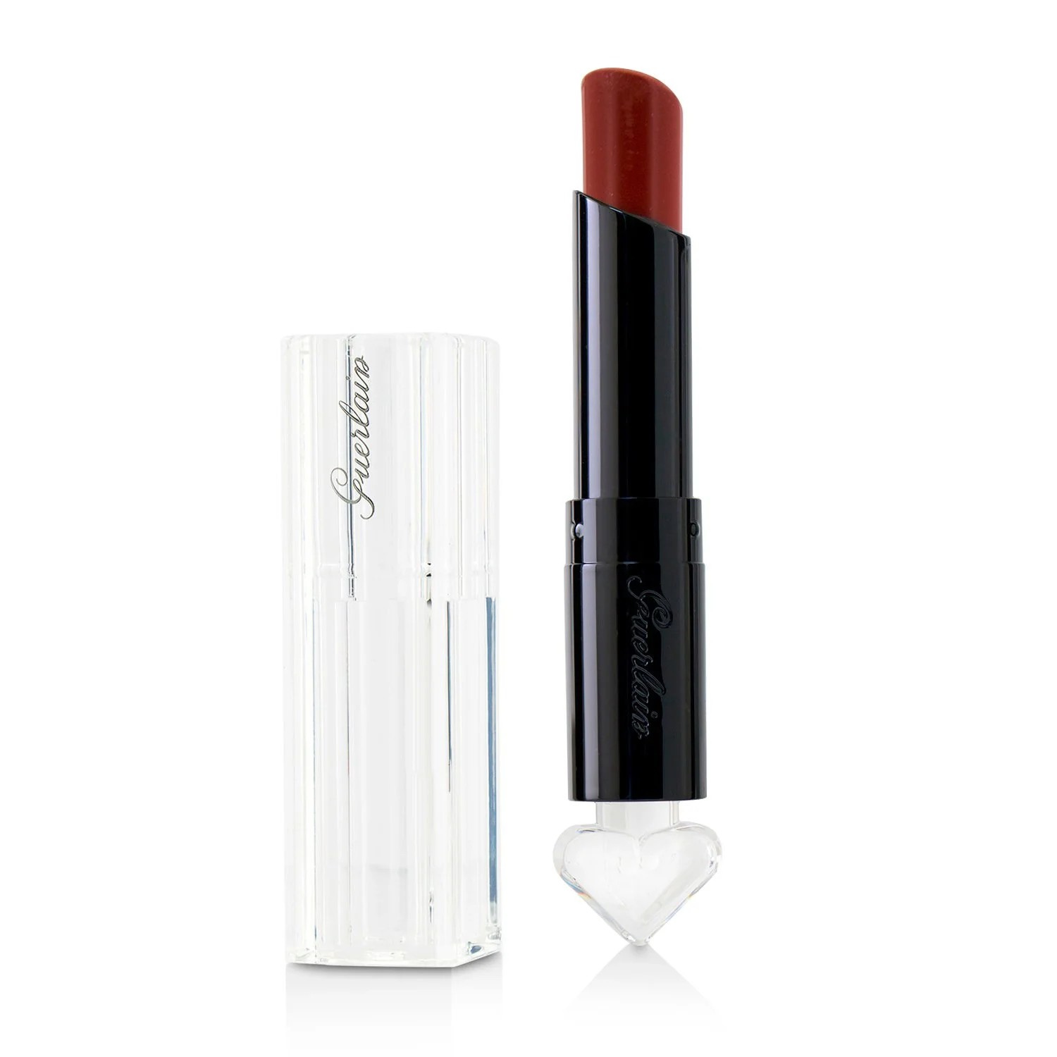 Guerlain La Petite Robe Noire Deliciously Shiny Lip Colour - #041 Sun-Twin-Set  2.8g/0.09oz - Olabens