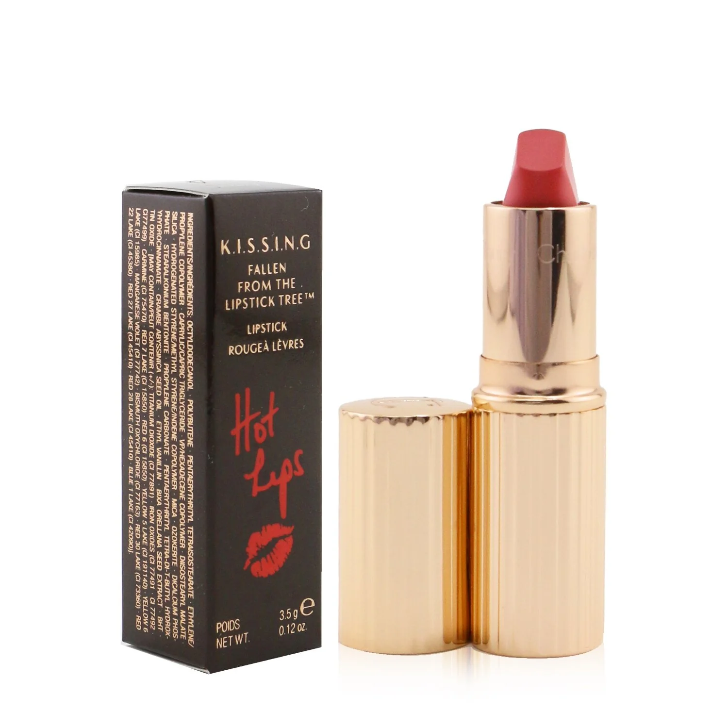 Charlotte Tilbury Hot Lips Lipstick - # Angel Alessandra  3.5g/0.12oz - Olabens