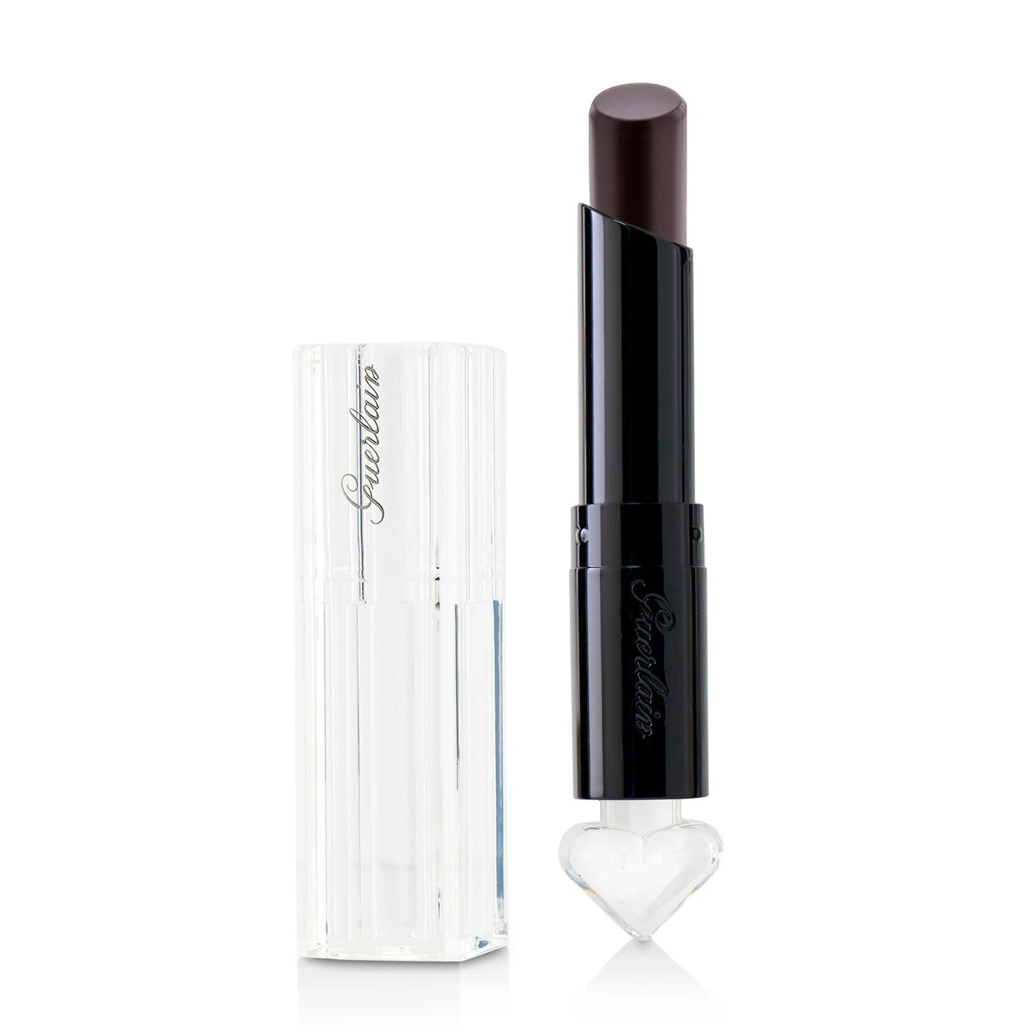 Guerlain La Petite Robe Noire Deliciously Shiny Lip Colour - #074 Plum Passion  2.8g/0.09oz - Olabens