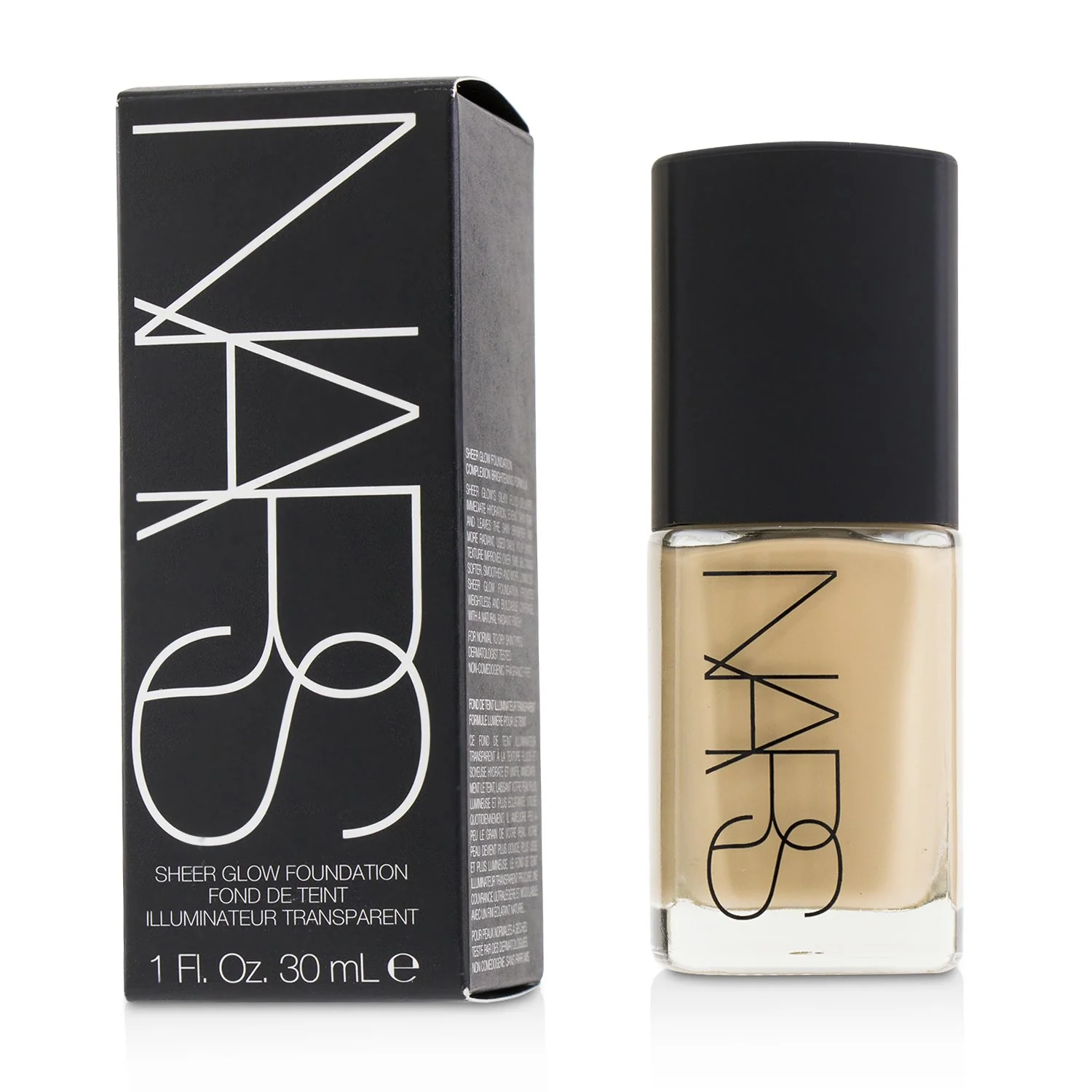 NARS Sheer Glow Foundation - Sahel (Medium 2.5)  30ml/1oz - Olabens
